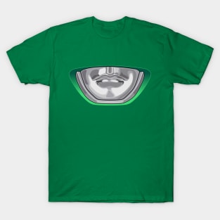 Green Ranger Helmet Face Mask T-Shirt